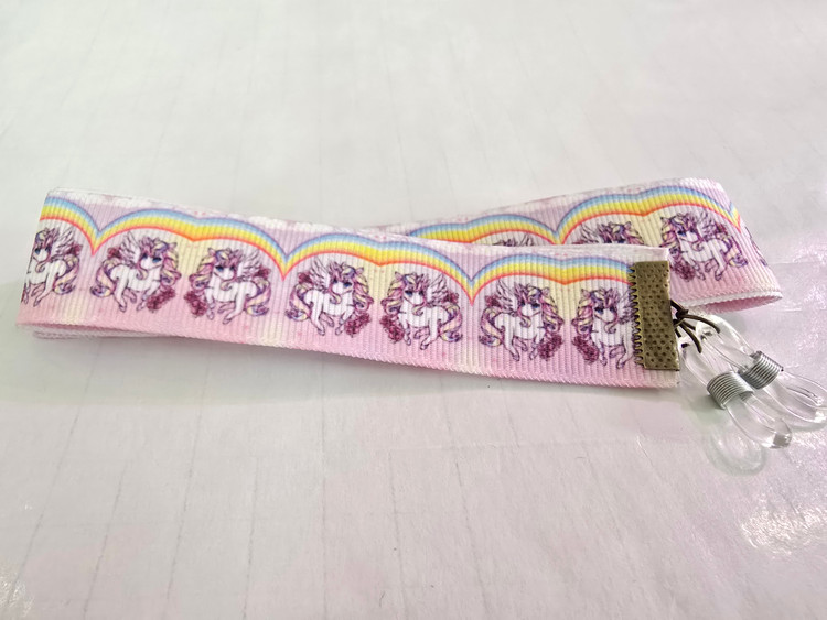 بندعینک پارچه ای طرح بچه گانه
